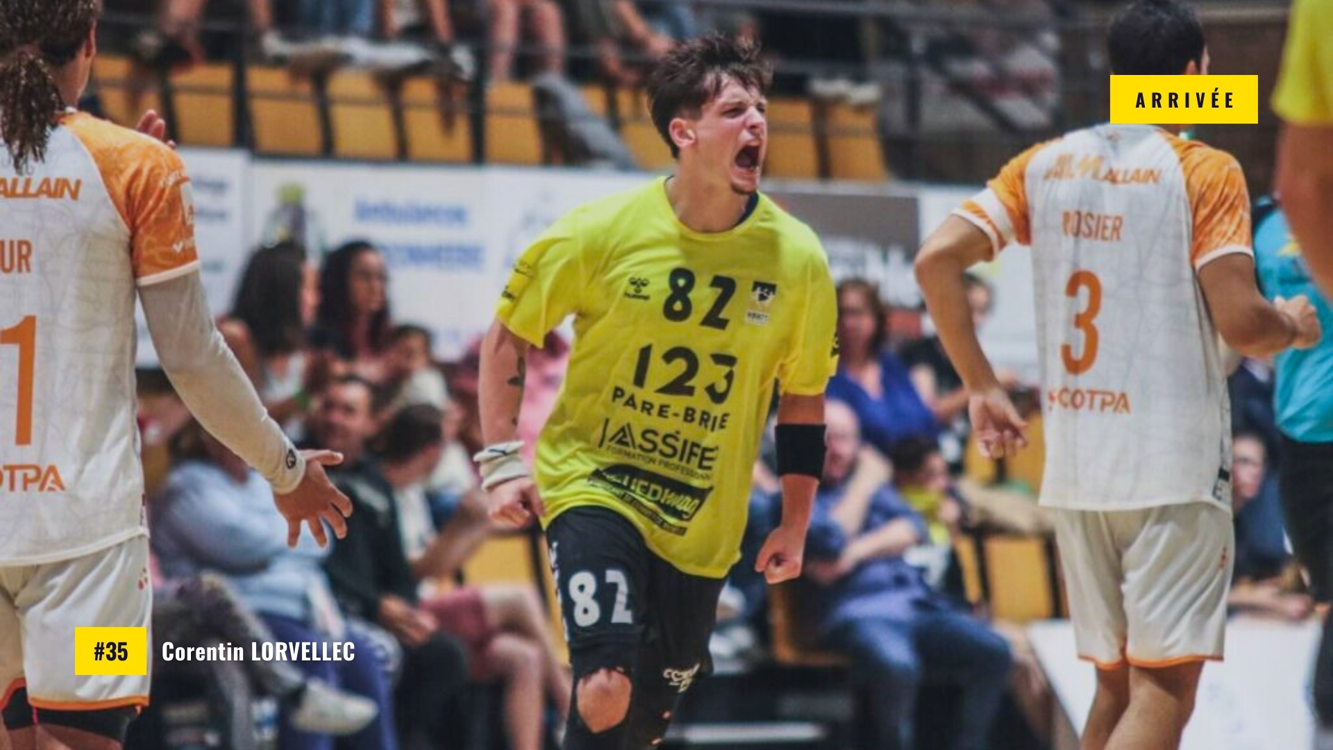 Communiqué – Corentin LORVELLEC rejoint le SMSHB